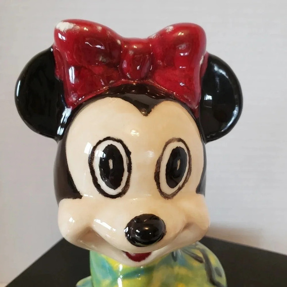 Vtg 1998 Sweet Ceramics Handpainted Baby Minnie Mouse. - Picture 3 of 7